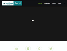Tablet Screenshot of medicobrasil.com.br